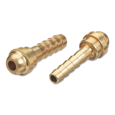 Homestead Barbed Hose Nipples; Brass HO430780